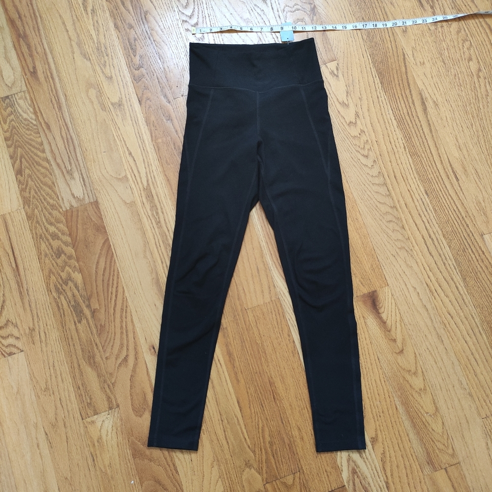 Girlfriend Collective high rise black leggings women's S